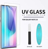 UV lichtbestraling Tempered Glass Screenprotector Geschikt voor: Samsung Galaxy Note 10