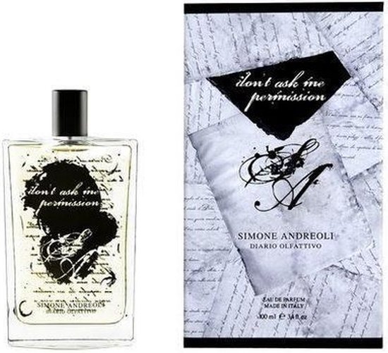 Simone Andreoli Don'y ask me Permission eau de parfum 100ml
