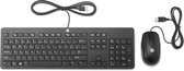 HP T6T83AA toetsenbord USB Zwart