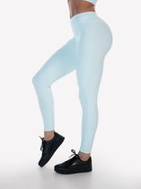 XXL Sportswear Legging Ribbed Blauw M