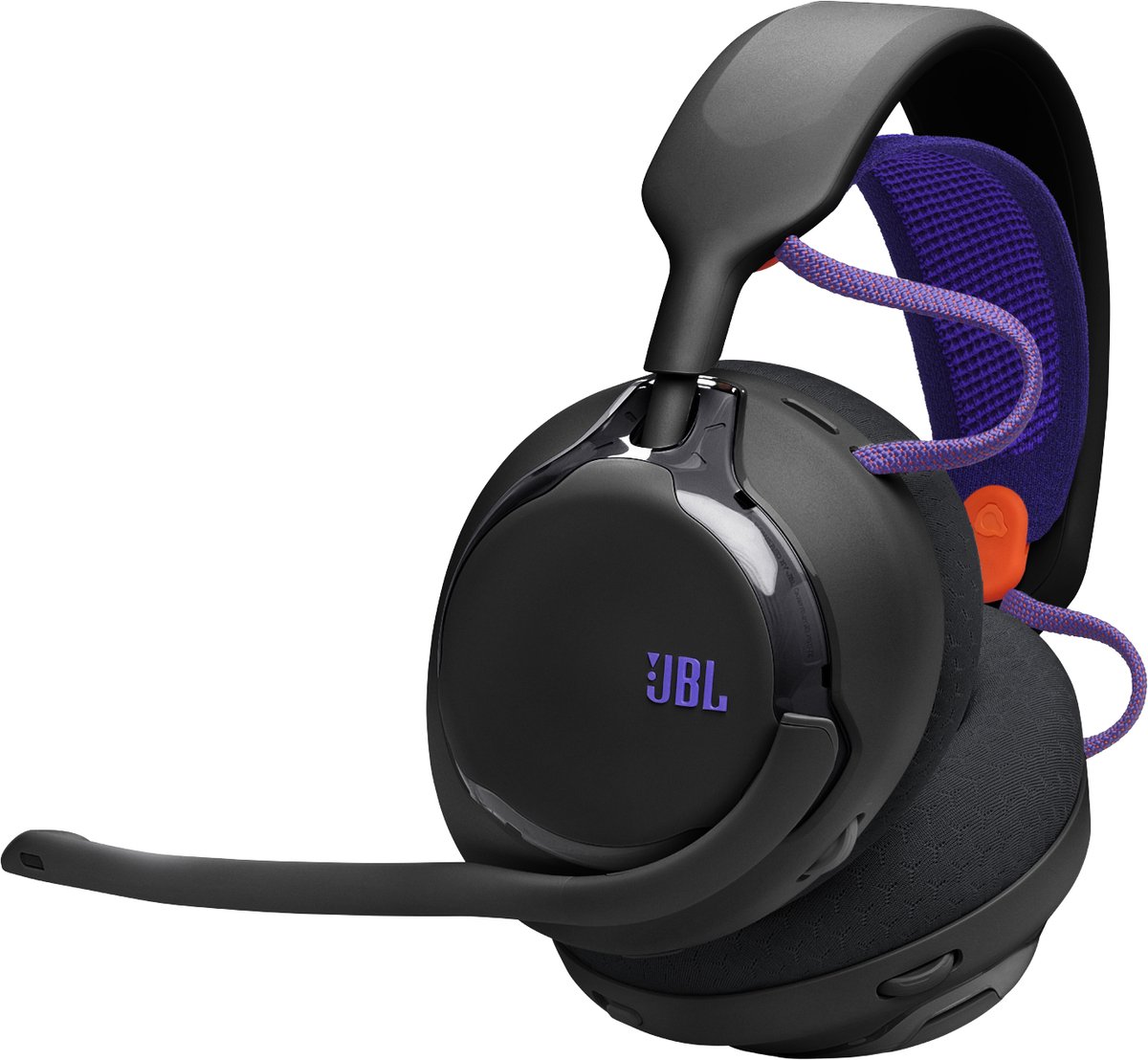 JBL Quantum 650 - Draadloze Gaming & Multitask Headset - 2.4 GHz & Bluetooth - Lage Latency - 50 Uur Batterij - JBL Quantum Engine Software - Over-ear - Zwart — afbeelding 1