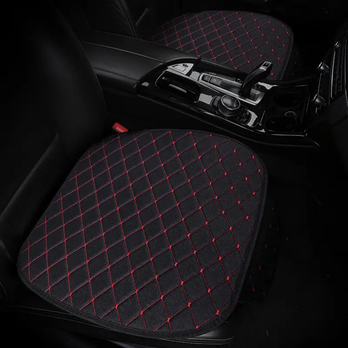 2 stuk Autostoelkussen All-Season Universele Enkele Stoel pad Rugleuning Zomer Half-Cover Stoelhoezen Auto zit kussen