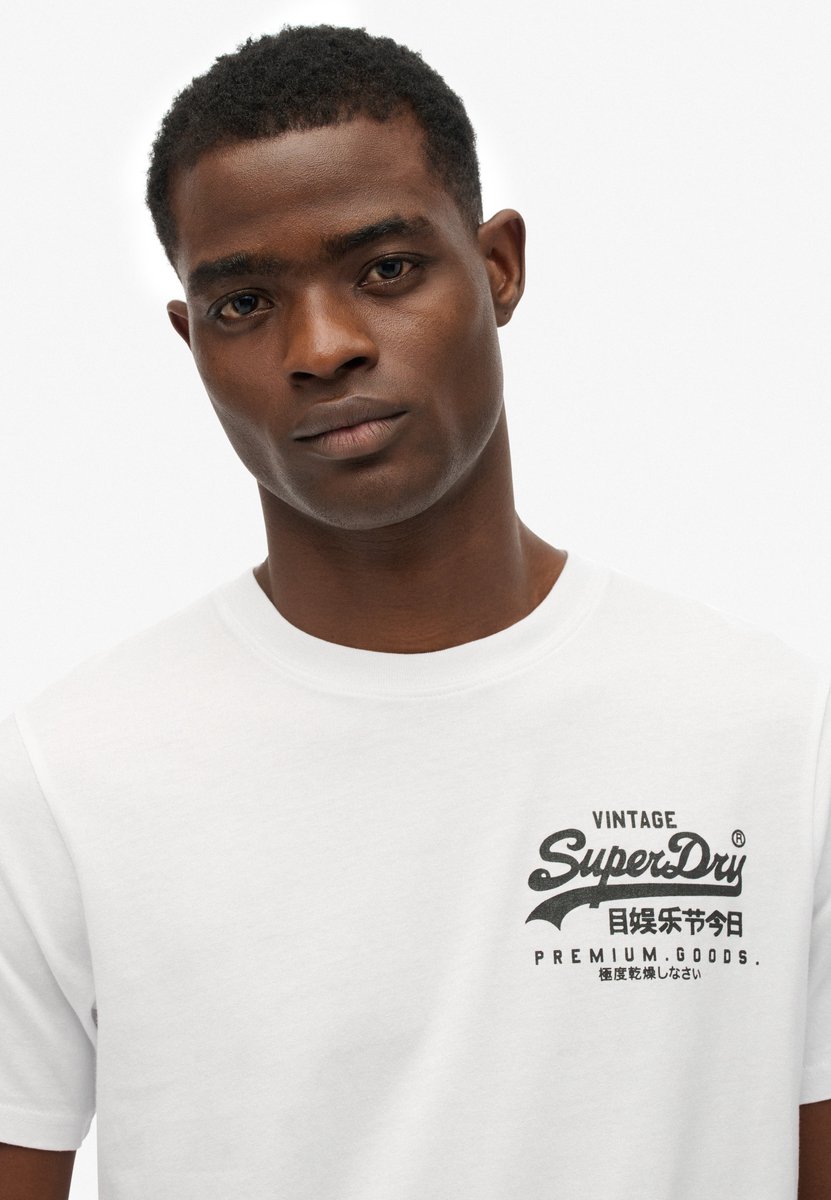 Superdry Vintage Logo Tokyo Relaxed T-shirt Heren T-shirts Optic