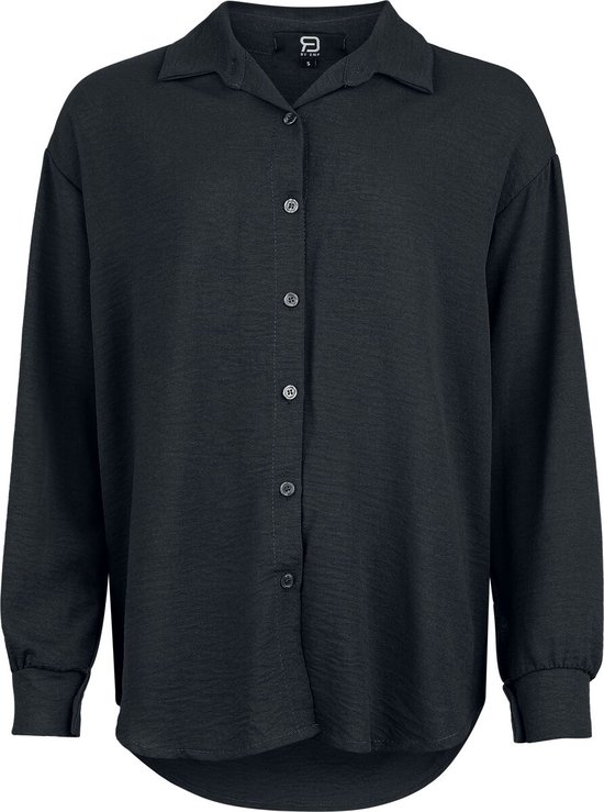R.E.D. Rock-Engineered Design zwarte basic blouse - Dames - M