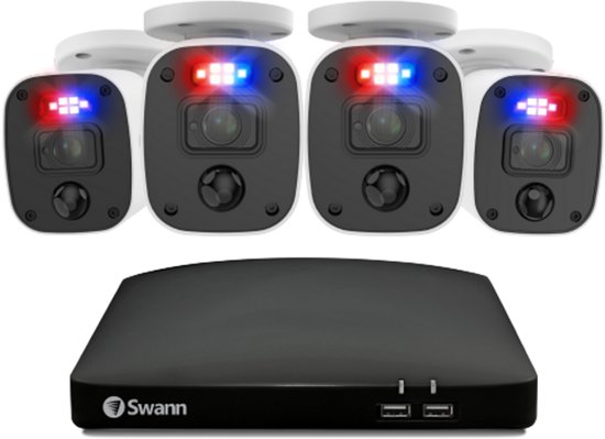 Swannforce - Beveiligingscamera's - 4 Camera's