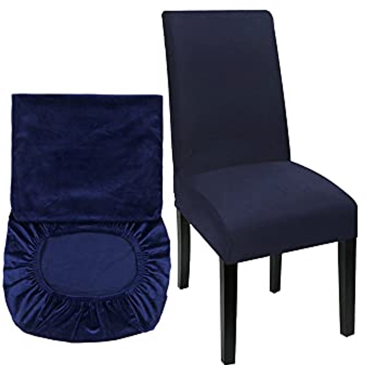 Eetkamerstoelhoezen Set van 4 - Spandex Stretch Wasbare Stoel Protectors voor Thuis en Hor