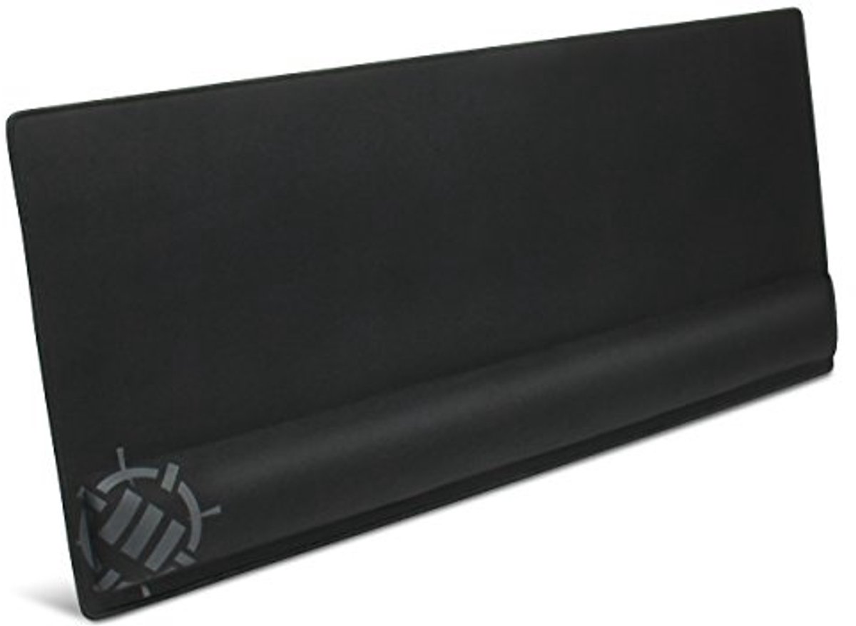 Grote Gaming Muismat met Geheugen Schuim Polssteun - 80 x 35 x 2.5 cm, Antislip en Duurzaam