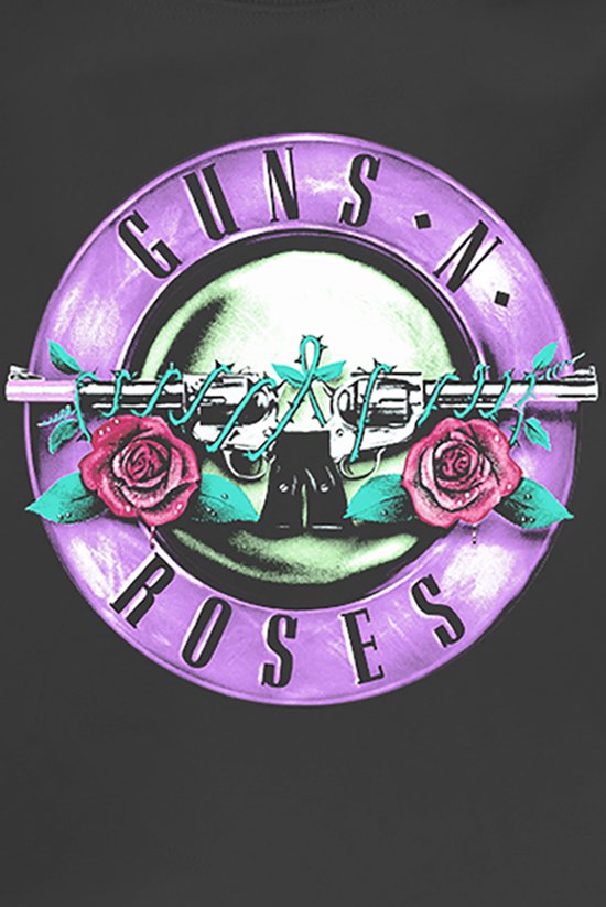 Collection Guns N' Roses Amplified - T-shirt femme Tonal Bullet - Anthracite - M