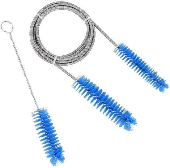 Slangborstel voor CPAP-slangen - Reinigingsborstel met 8-in-1 functie