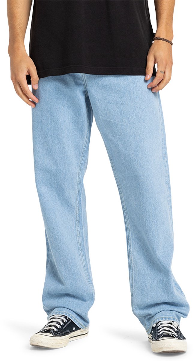 Quiksilver Baggy Spijkerbroek 30 Man Indigo Light