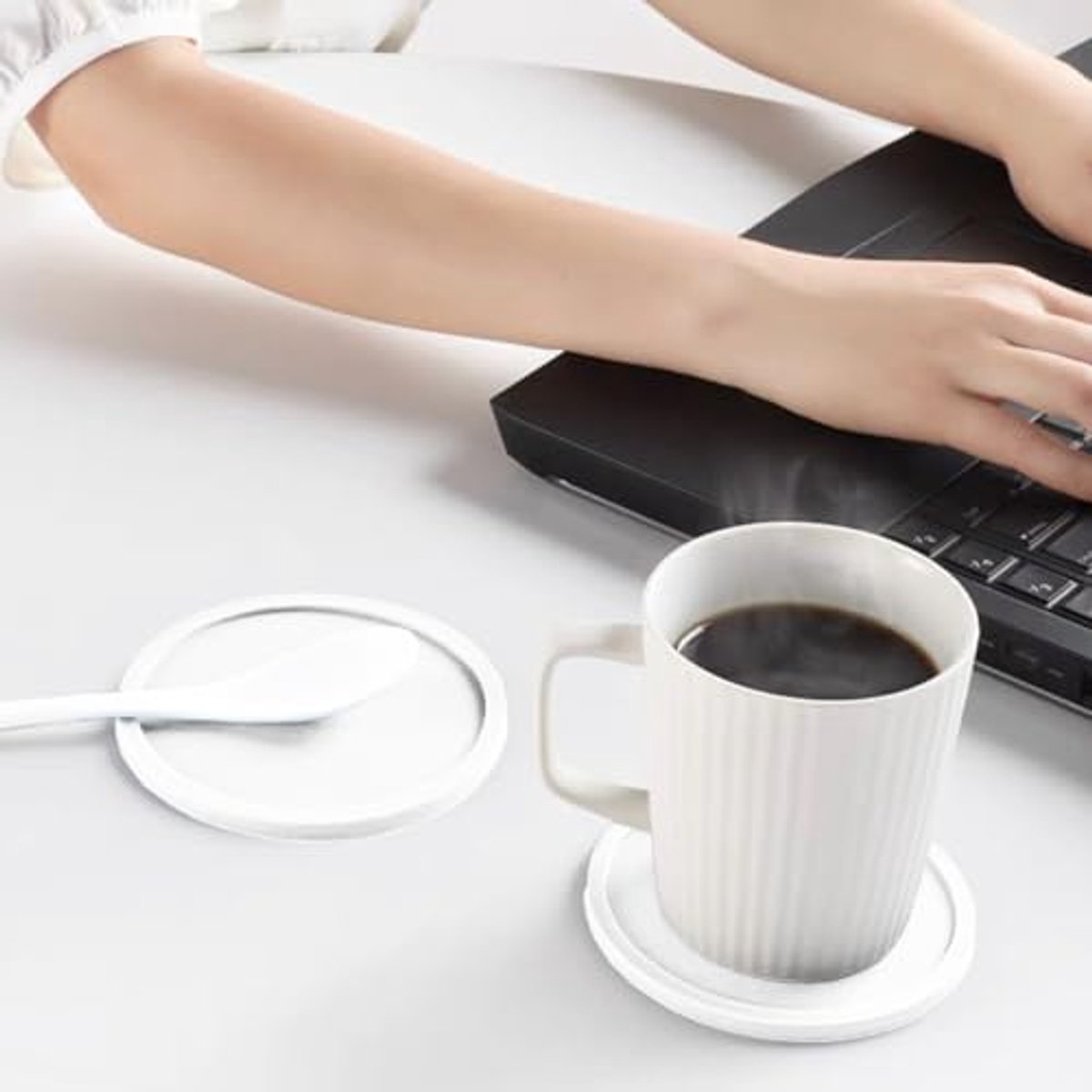 8 siliconen onderzetters - ronde, antislip, ideaal voor dranken