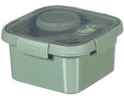 Curver Smart To Go Lunchbox 1.1L + Bestekset + Sauscup - Eco Groen