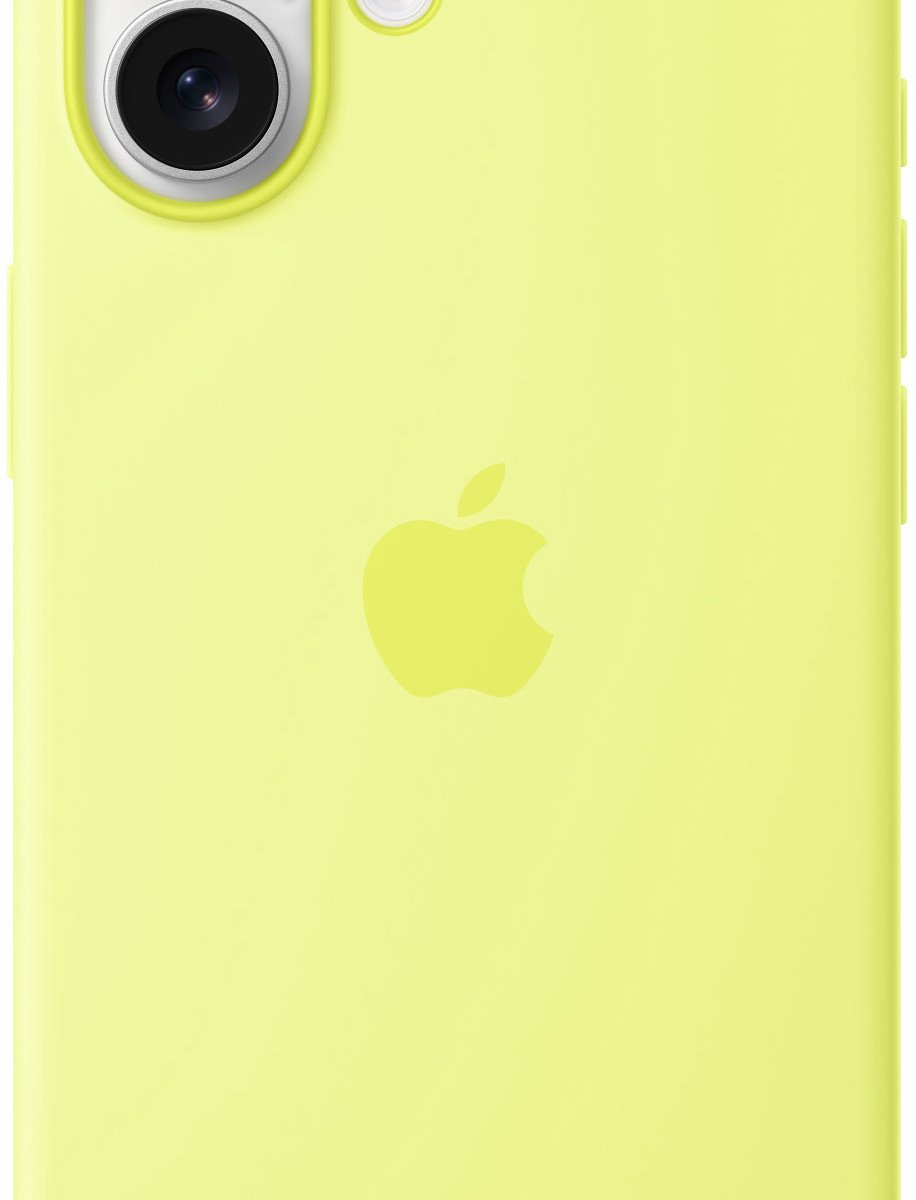 Apple Siliconenhoesje met MagSafe voor de Apple iPhone 17 - Neon Yellow