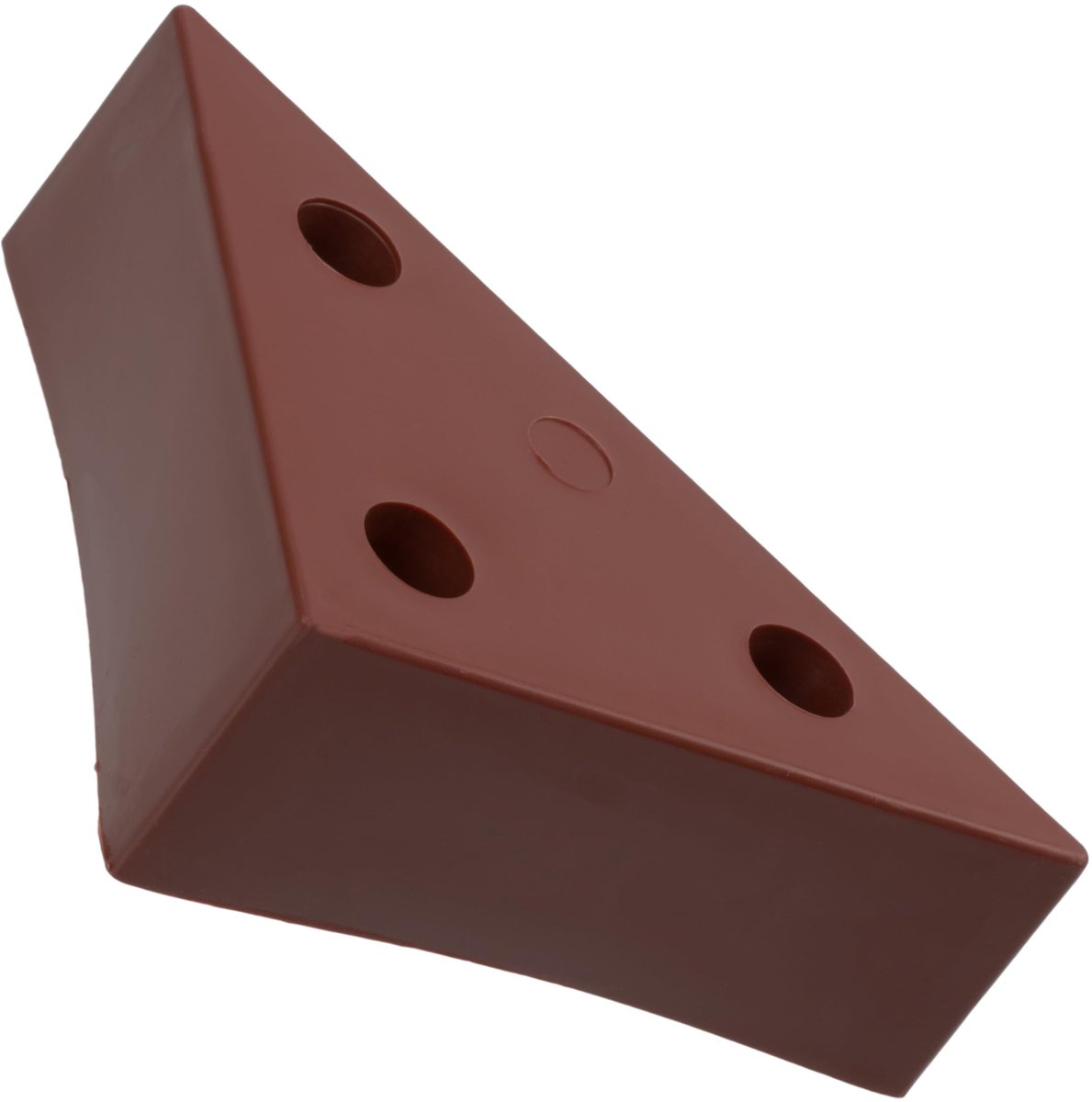 C42461 - Set van 4 Driehoekige Meubelpoten 105x55x30mm - Kersenkleur - Kunststof