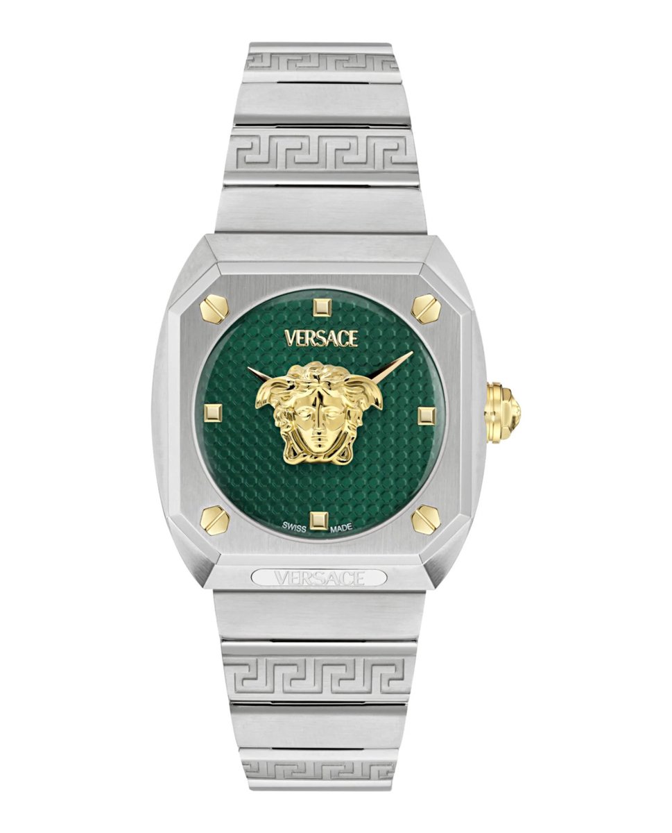 Versace Medusa Antares VE0R00425 Horloge - Staal - Zilverkleurig - Ø 35 mm