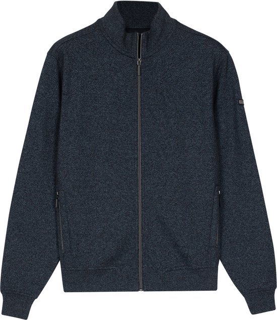 Baileys Navy Standaard lange mouw Regular Fit All Over Dessin Vest ...