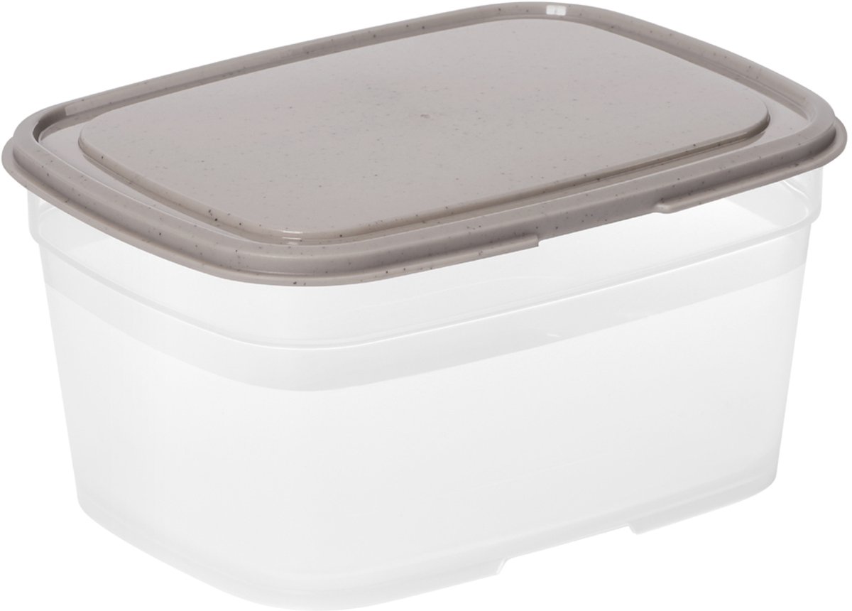 smartstore vershouddoos, 1,0 liter, grijs / transparant