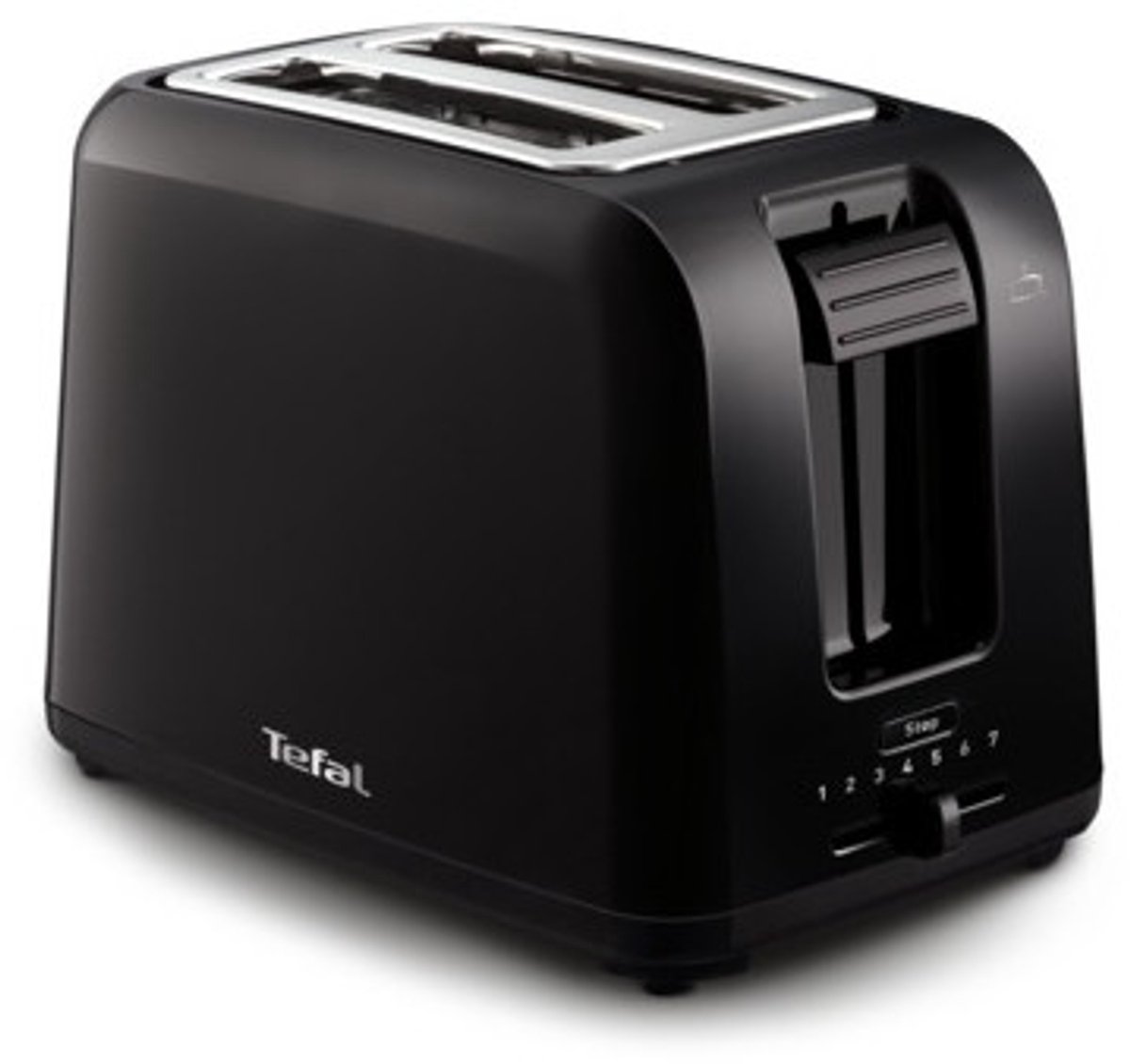 Tefal TT1A18 7 2 snede(n) 800 W Zwart, Roestvrijstaal