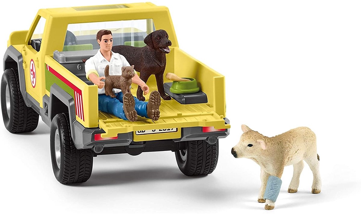 schleich FARM WORLD Speelfigurenset - Dierenartsbezoek op de Boerderij - Kinderspeelgoed voor Jongens en Meisjes - 3 tot 8 jaar - 12 Onderdelen - 42503 — afbeelding 20