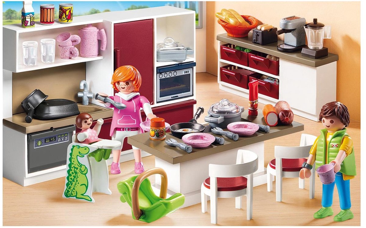 PLAYMOBIL City Life Leefkeuken - 9269 — afbeelding 2