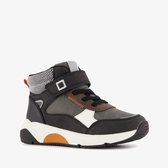 Blue Box hoge jongens sneakers zwart grijs - Maat 32 - Uitneembare zool