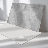Wallfluent Vinyl Wandpaneel - Betonnen textuur met krassen Zelfklevend Muurpaneel - 120 cm x 60 cm - Grijs Vinyl Wandpaneel - 1 stuk - Rechthoekig Wandbekleding Vinyl - Texturen Wandpaneel - Vinyl Wandbekleding - Wandpaneel Keuken en Badkamer
