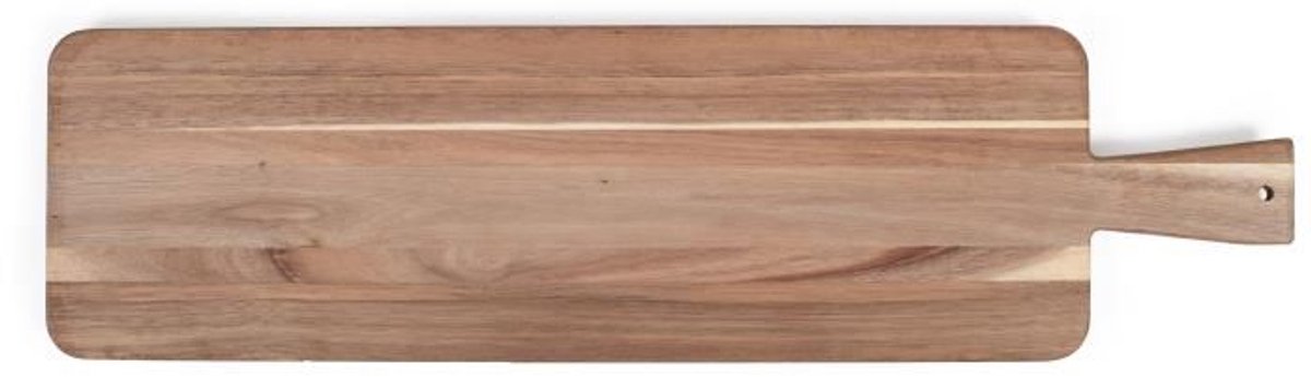 Maxi aperitiefplank - LIVOO - MES151 - FSC acaciahout - 75 x 19,5 cm - Houten poten