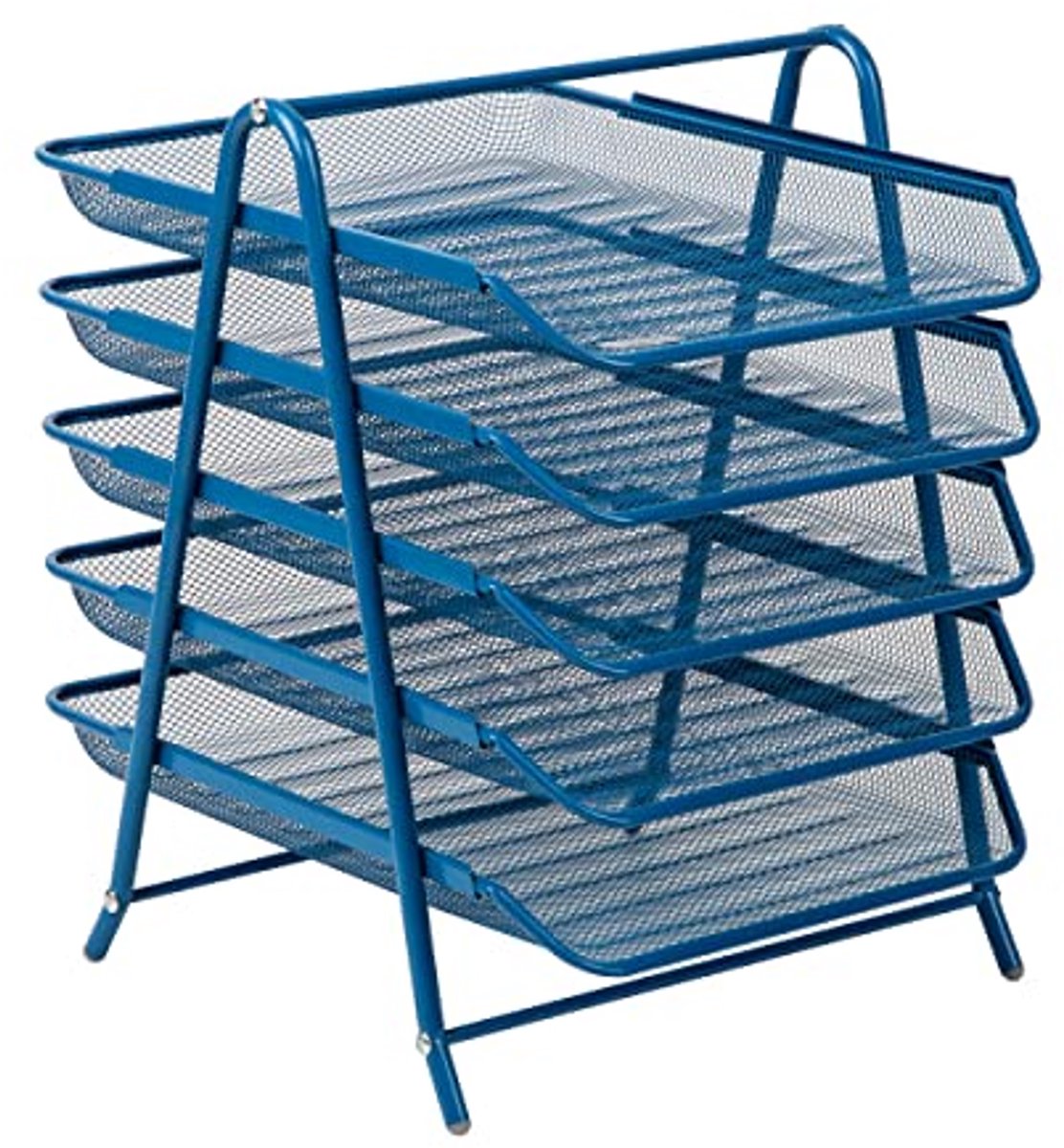 Metalen Papierbak Organizer - Ruimtebesparend en Duurzaam