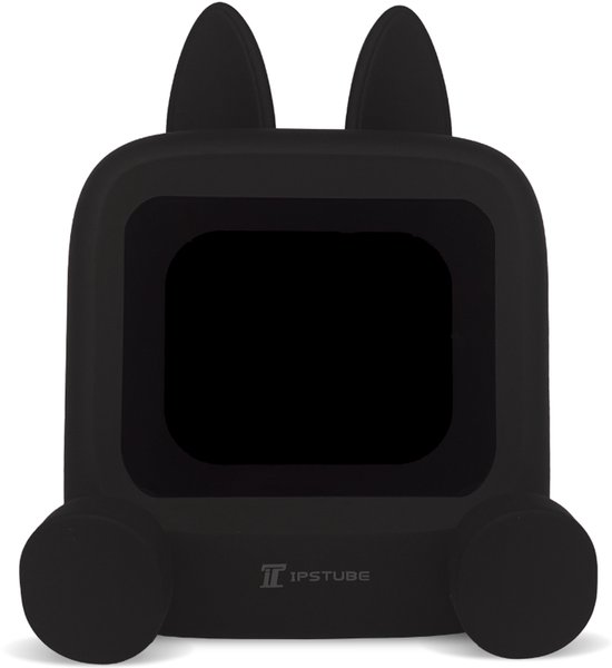 Retro Mili-TV digitale klok met Bluetooth speaker, smart display, dimbaar scherm, live crypto ticker, compact