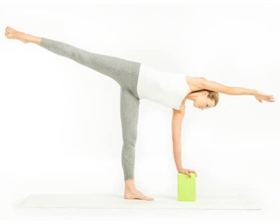 Yoga Block voor Asanas en Pilates - Versatile Stretch Block voor Effectieve Yoga-Oefeningen van Merkloos — afbeelding 4