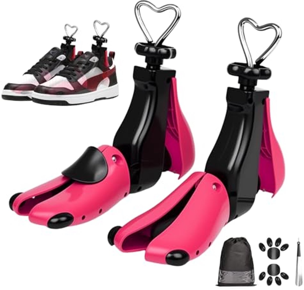 2 Stuks Instelbare Schoenspanners voor Dames en Heren - Schoenbreder