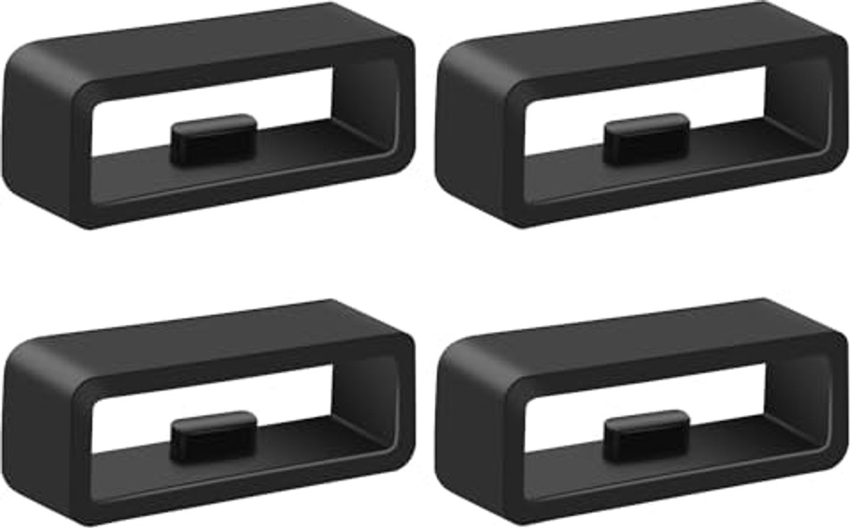 Siliconen Polsbandlussen voor 18 mm, 20 mm en 22 mm Horlogebanden