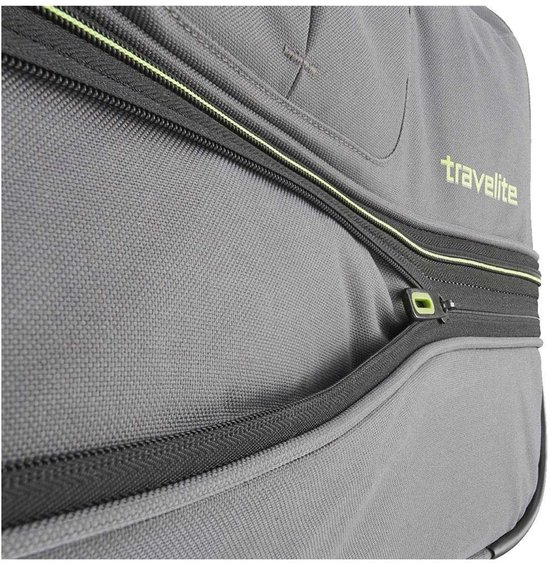 travelite Sac de voyage Valise Basics Wheeled Duffle Black / Orange Noir