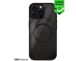 Striker Hoesje geschikt voor Apple iPhone 16 Pro Max MagSafe Telefoonhoesje Hardcase | Striker X-Core Xtreme Impact Backcover Shockproof | Geschikt voor MagSafe | Geschikt voor Draadloos Opladen met Magnetische Ring | Geschikt voor MagSafe Case -