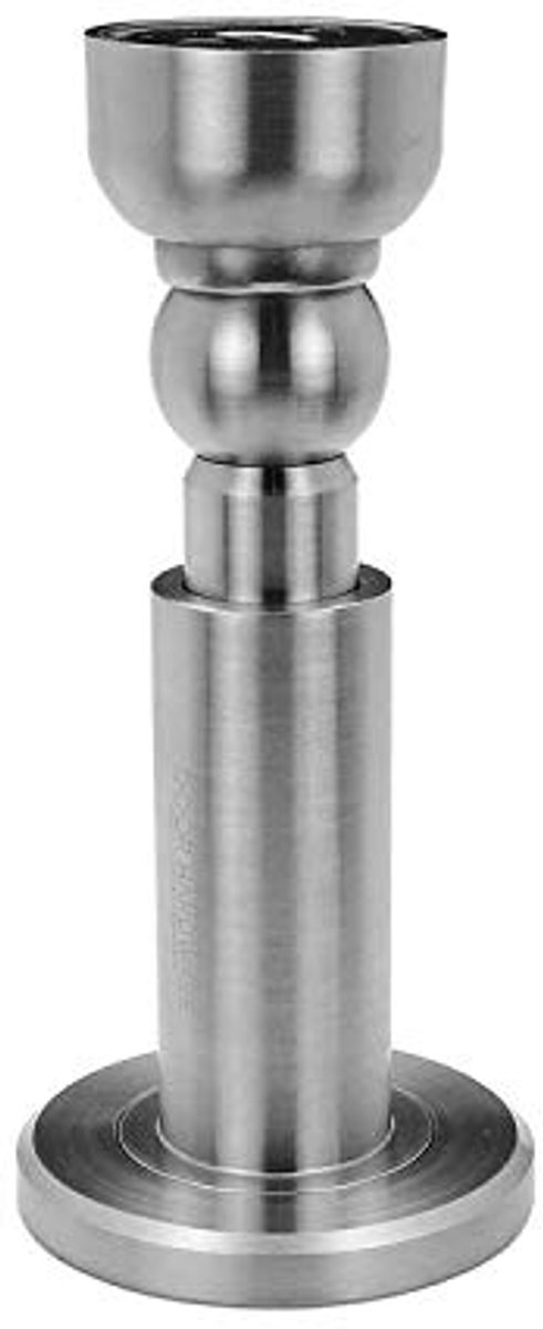 Deluxe RVS Roestvrij Stalen Extra Dikke Magnetische Deurstoppers voor Wand- of Vloermontage