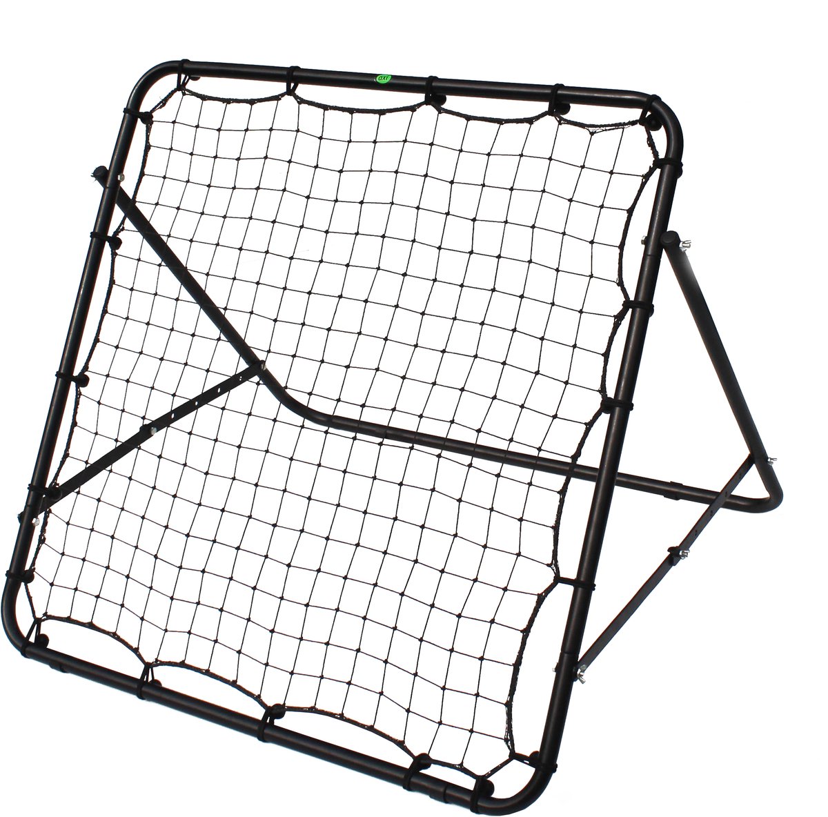 AXI Rebounder100 Zwart – 100x100cm – Verstelbare rebounder – Kickback – Tchouk - Multisport