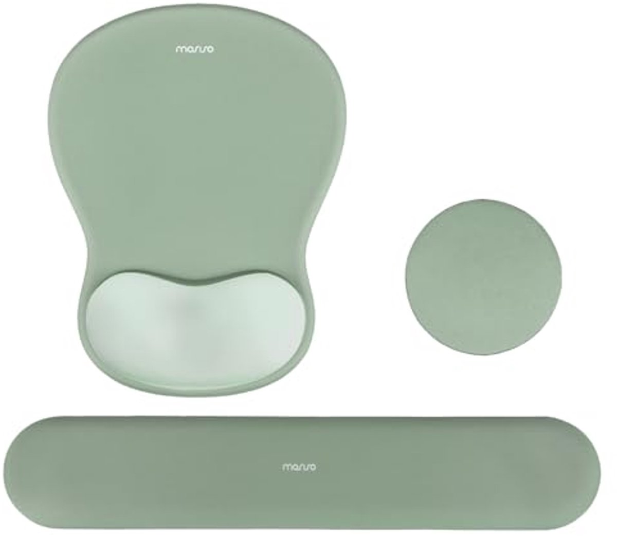 Ergonomische Polssteun voor Muismat en Toetsenbordset - Pijnverlichting en Comfortabel Typen