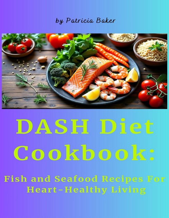 DASH Diet Cookbook: Fish and Seafood Recipes For Heart-Healthy Living