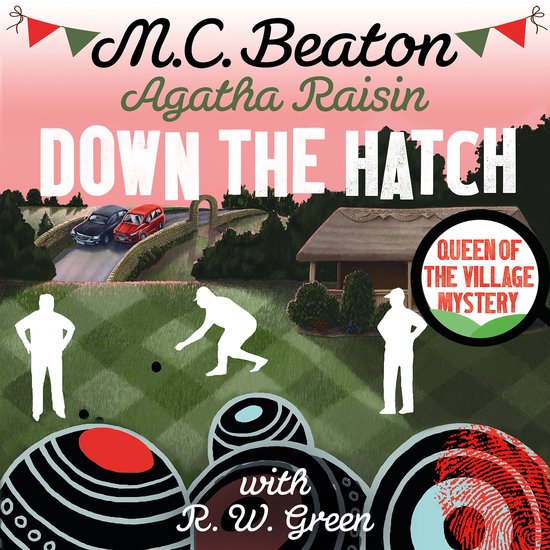 Agatha Raisin in Down the Hatch - cover