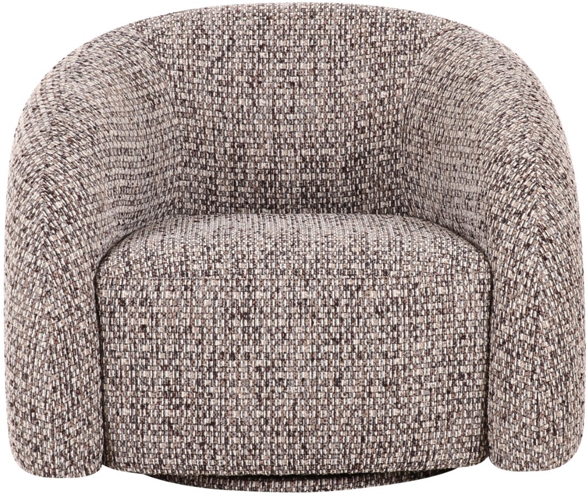 DÉJA Living Draaifauteuil Bodø - Taupe Stof - 94x83x70cm