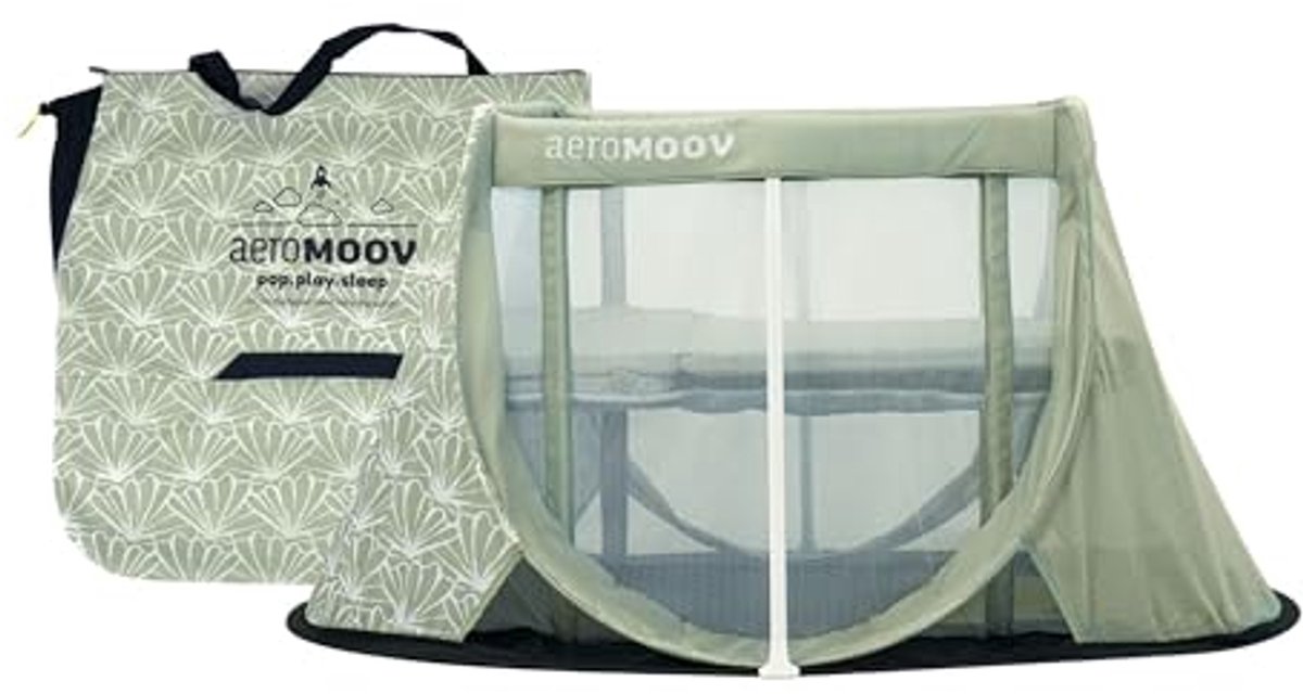 Campingbed voor Baby en Peuter - Lichtgewicht Reisbed met Matras - Opbouw in Slechts 2 Seconden