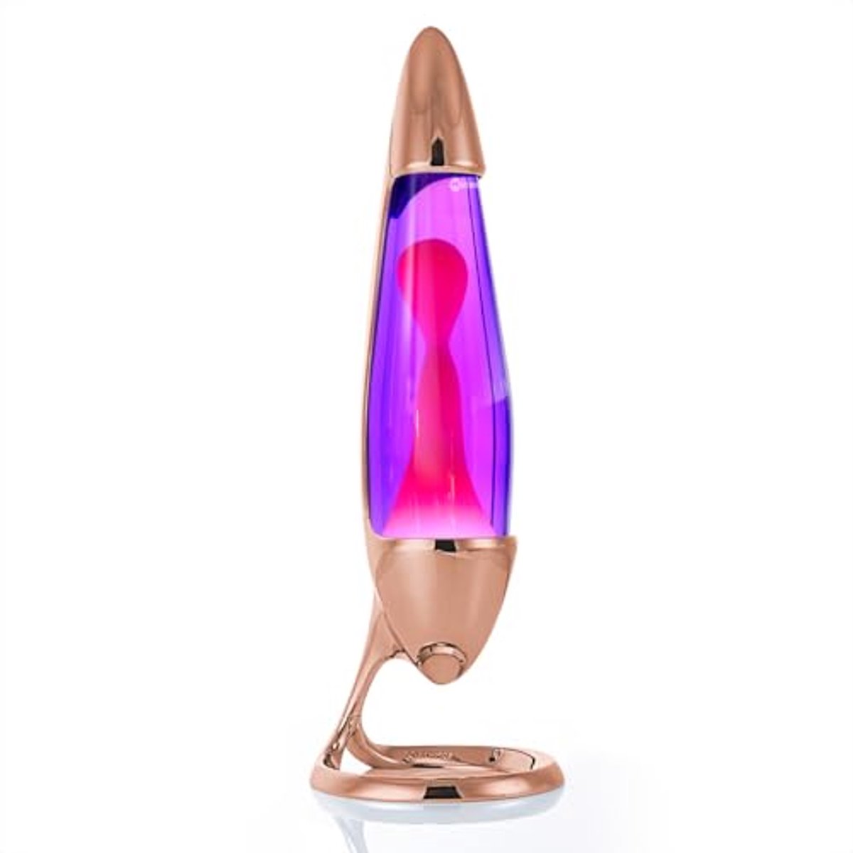 Lavalamp voor Kinderen en Volwassenen - Koper - Violet/Roze