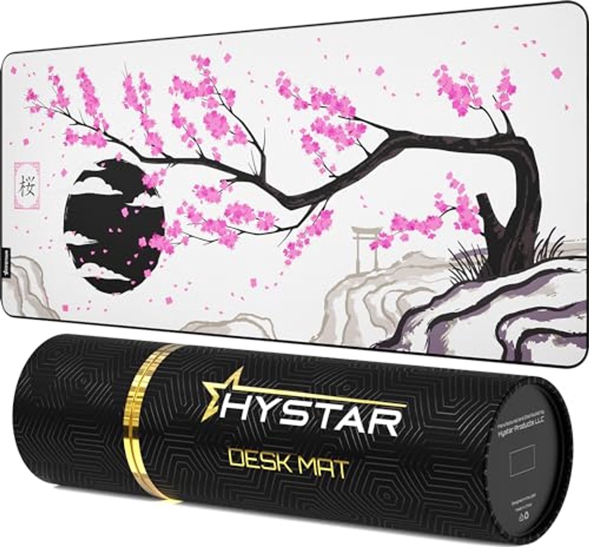 Grote Gaming Muismat XXL - Waterdicht, Ultra Dikke en Gladde Polyesterstof, Natuurlijke Rubber Basis 36" x 16"