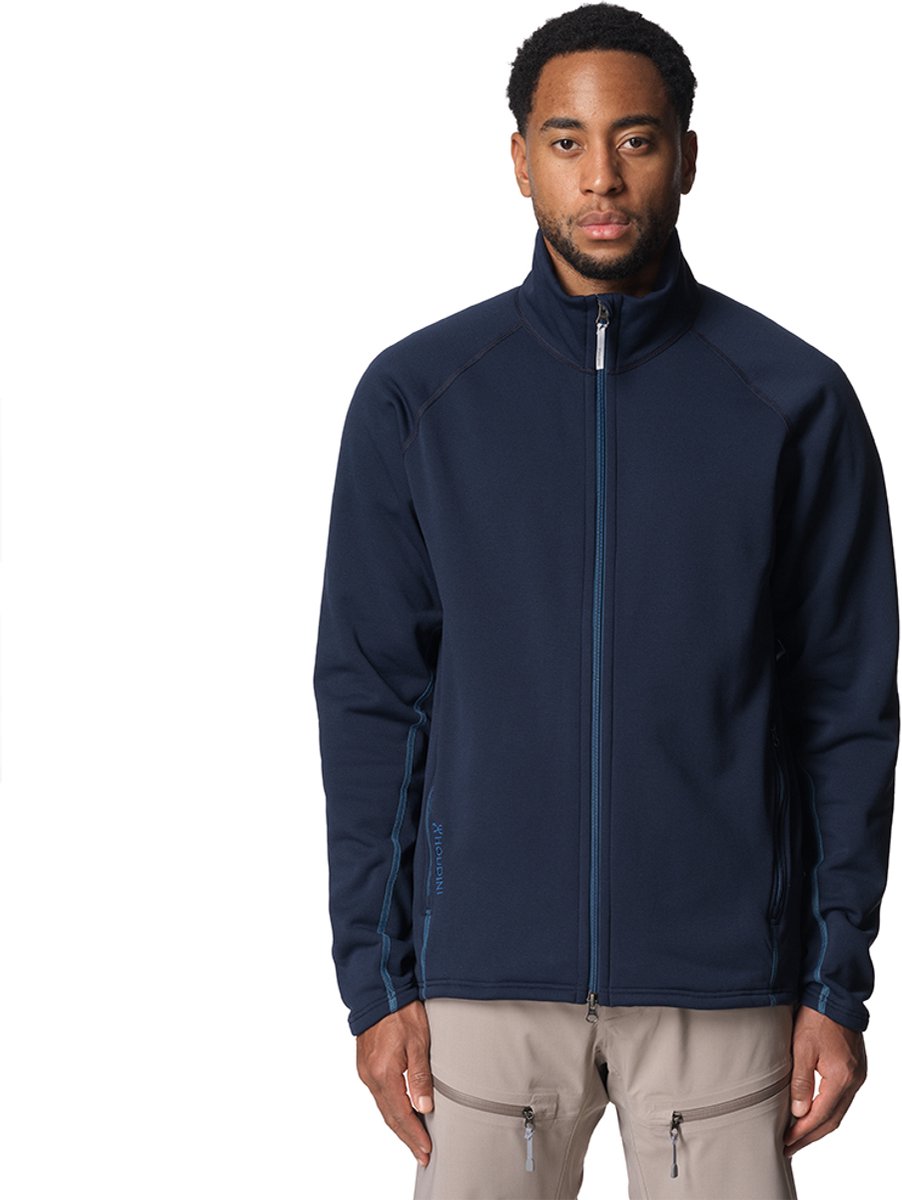 Houdini Power Up Jas Blauw S Man