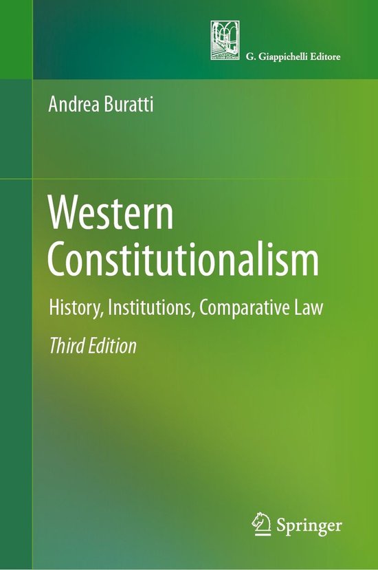 Law and Criminology (R0) - Western Constitutionalism - cover