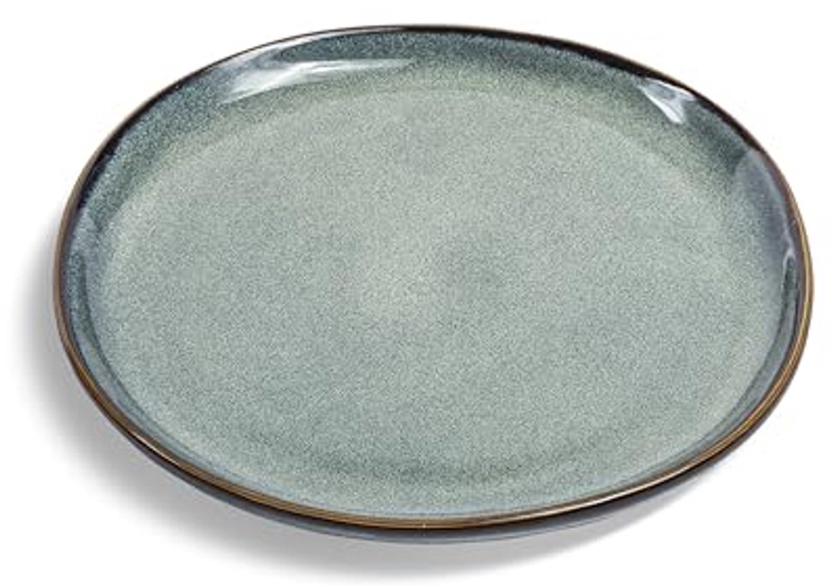Ontbijtbordenset van 6 - Elegante Asymmetrische Borden voor Elk Moment