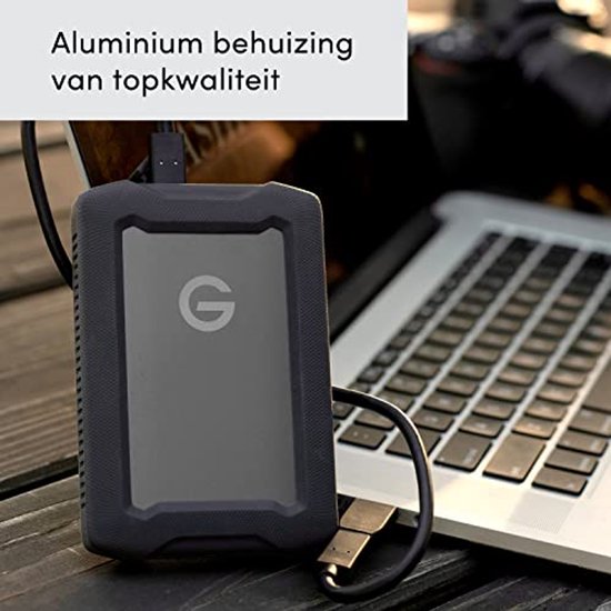 Draagbare 2TB USB-C Harde Schijf met IP54 Bescherming en Hoge Gegevensoverdracht van Merkloos — afbeelding 3