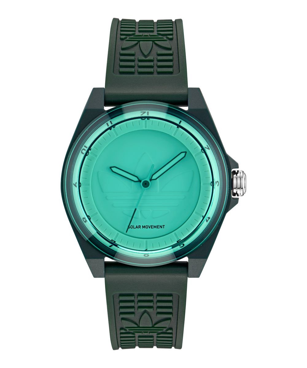Adidas Originals Project Four Solar AOST25527 Horloge - Resin - Groen - Ø 41 mm