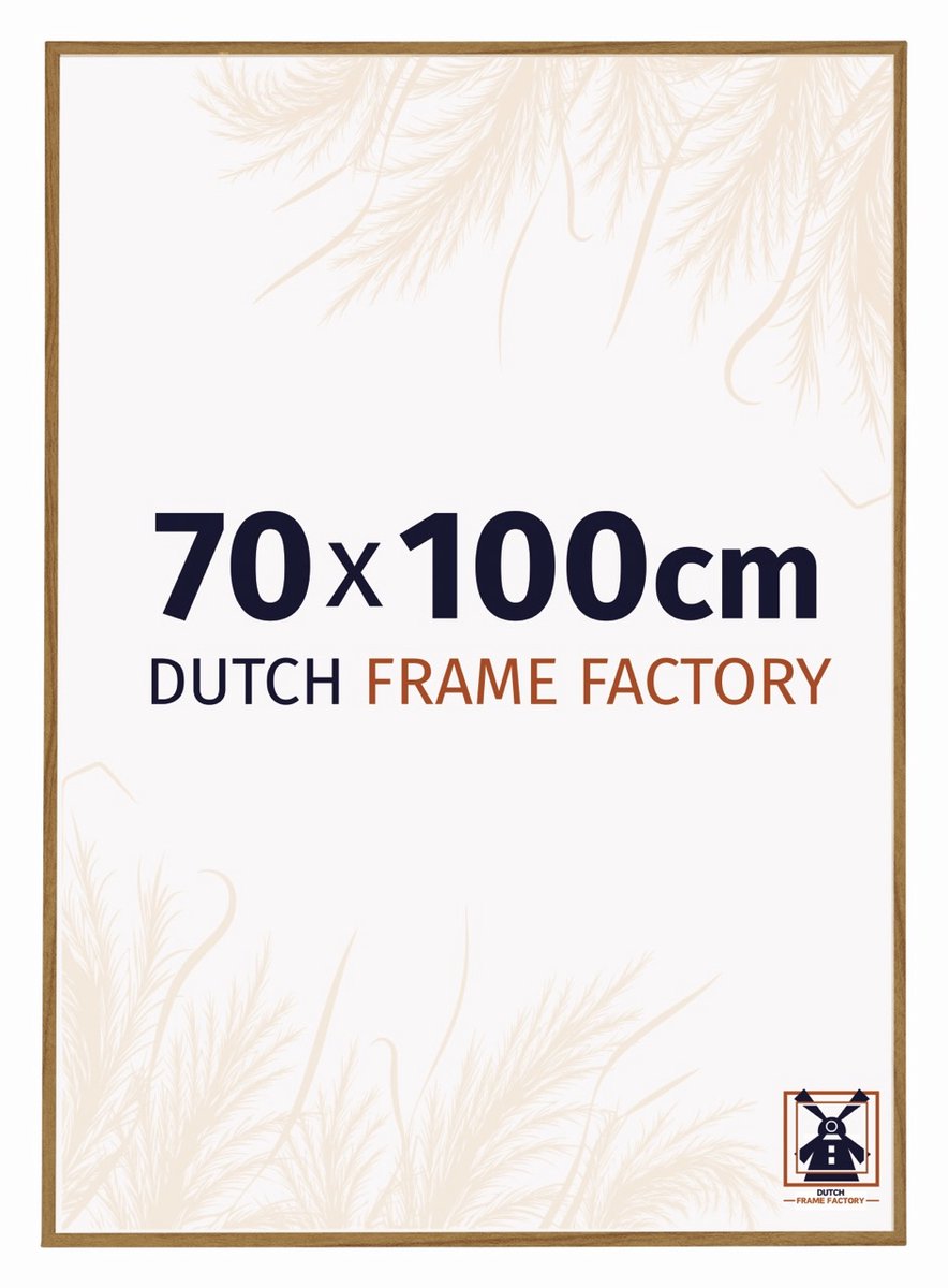 Dutch Frame Factory Fotolijst 70x100 cm - Kunststof - Beuken Licht - Easy