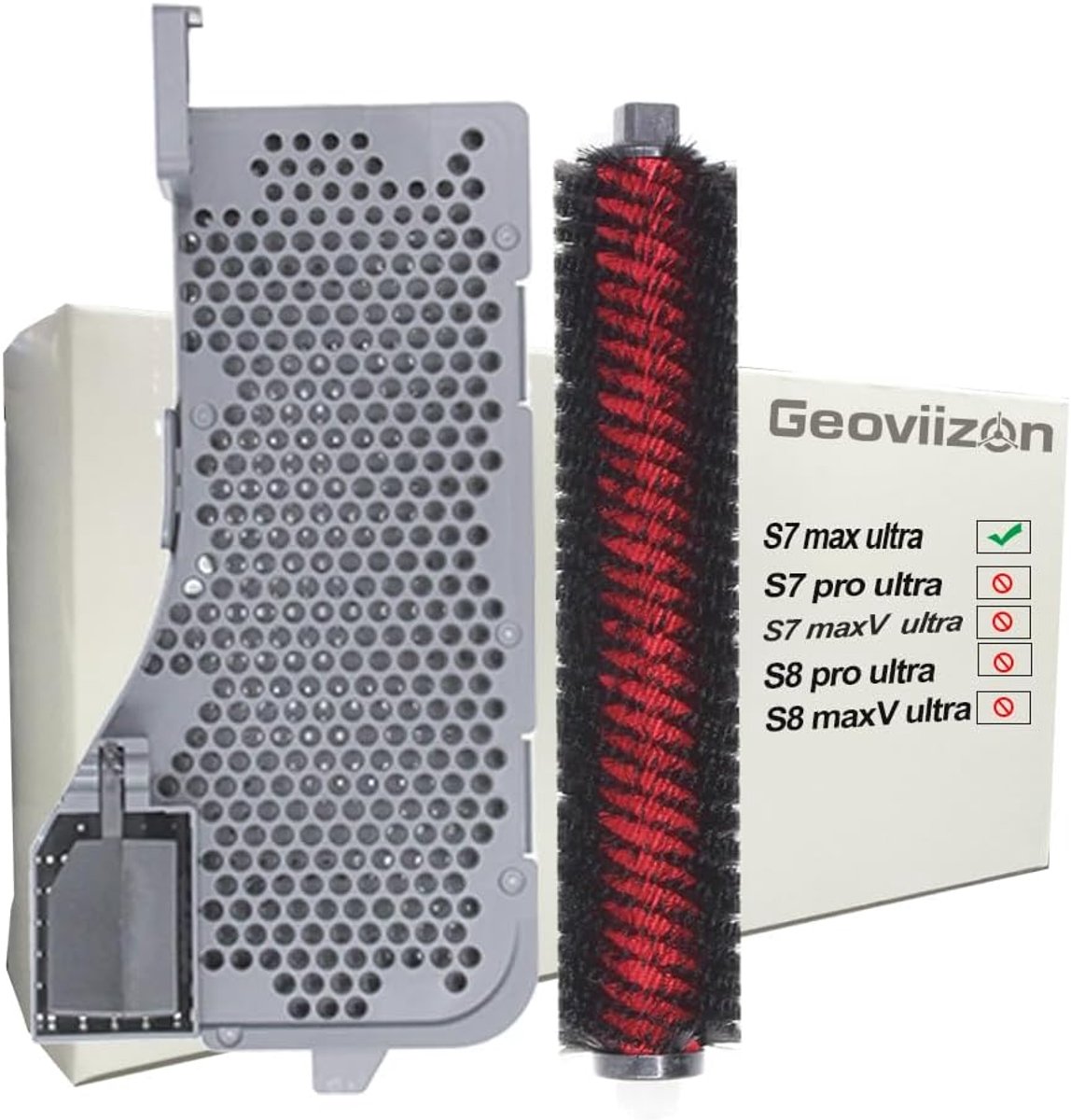 Onderhoudsborstel Waterfilter voor Robotstofzuiger met